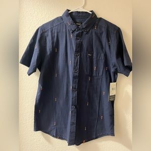 RVCA button down shirt